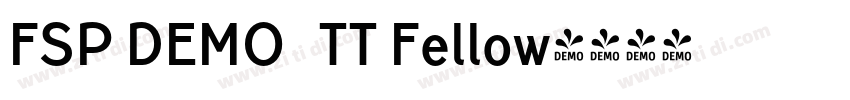 FSP DEMO   TT Fellow字体转换